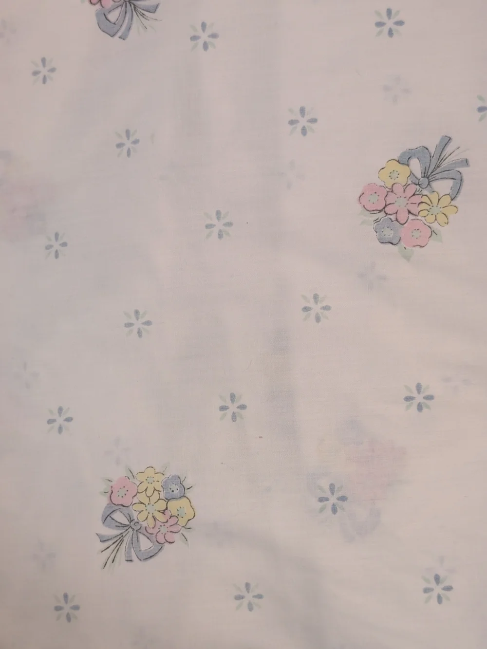 Vintage Sheet Set Queen Fieldcrest Howard Kaplans French Barn Pig Goose Rabbit